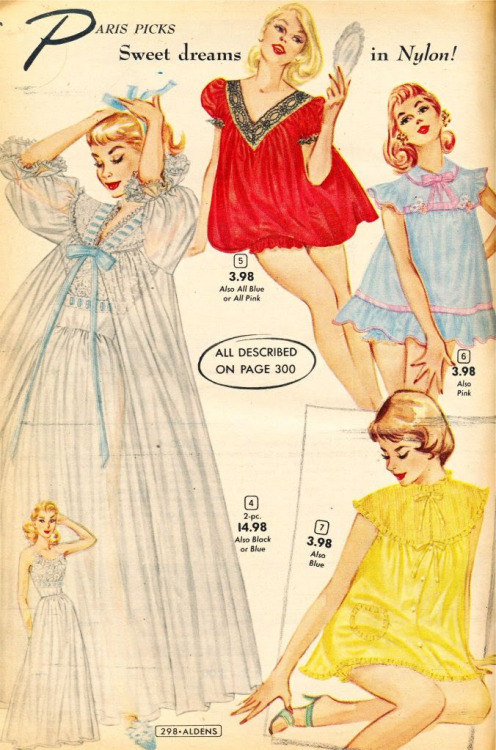 marydee35:  I absolutely love vintage intimate sleepwear. I have so many gorgeous peignoir’s a