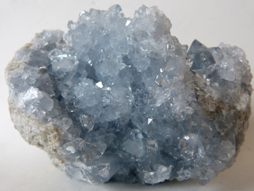 rockon-ro:CELESTITE (Strontium Sulfate) crystals from Bombetoka Bay, Mahajanja, Madagascar.