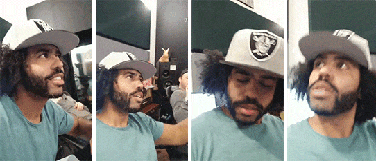 daaveeddiggs:Daveed’s Instagram live stream 10/22/2017