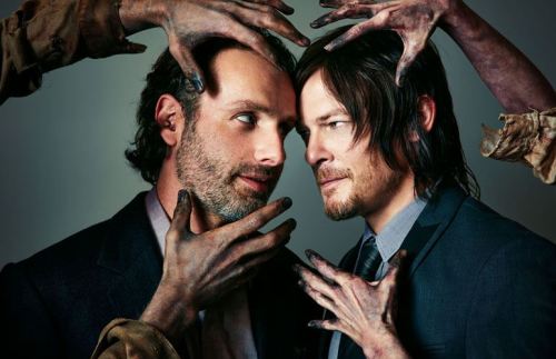 krycha1976: Outtakes from Andrew Lincoln and Norman Reedus cover photo shoot - Atlanta Magazine Phot