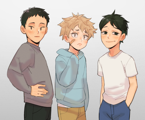 ungrateful trio (kid version)