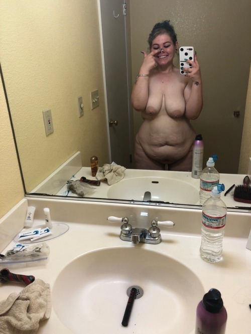 fat-fuck-toy:Nasty little pig!  I made these adult photos