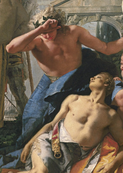 The Death of Hyacinthus, detail. Giovanni