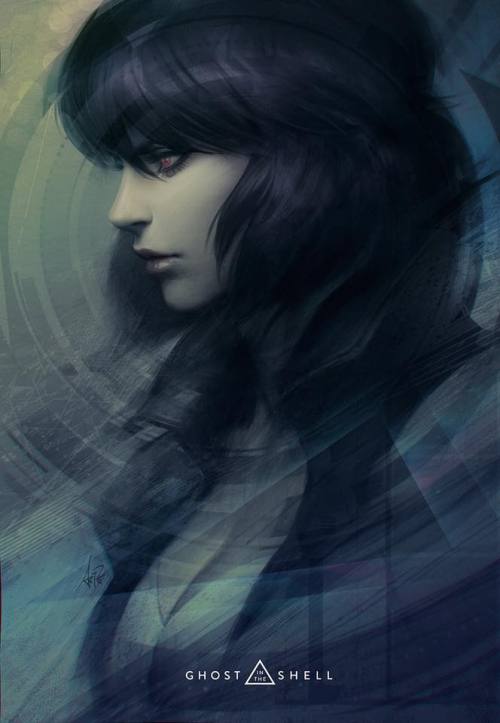 xombiedirge:  Ghost in the Shell by Stanley Lau / Website  