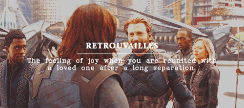 kazablanka96: Steve and Bucky + Some of the most beautiful words in the world and their meanings.
