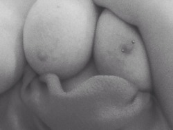 sirsplayground:  In love with my nipple piercing…