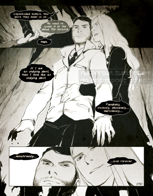 My contribution to vampireartbook~ You can’t adult photos