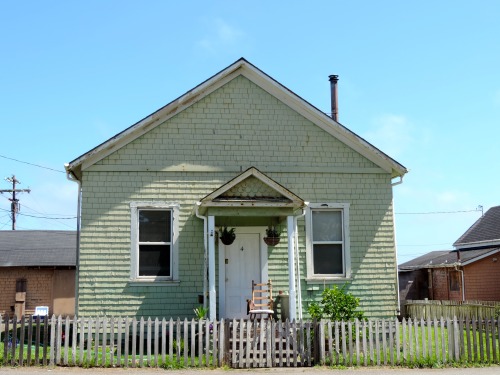 Houses, Samoa, California, 2014.Samoa was a company town housing the workers of a timber company and