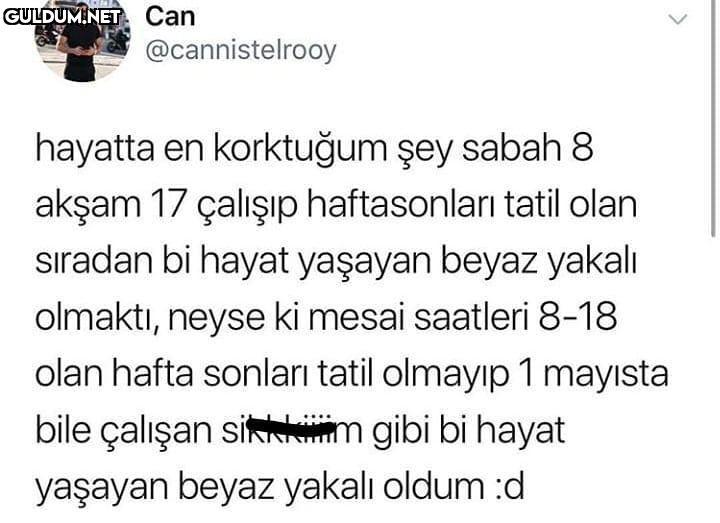 hayatta en korktuğum şey...