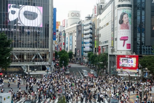 6/27 - Shibuya crossing (Tokyo)