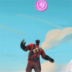 tf2crap:  I think that we all agree that Pyro can be cute and scary. And even though he(or she) wears a mask it is still a very expressive video game character. Additionally, let’s be honest. Pyro is more of a mystery than the Spy. 