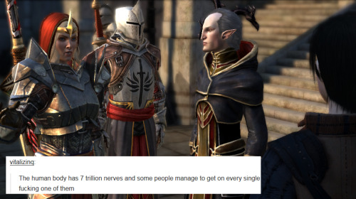 bubonickitten:Dragon Age II + text posts – Meredith &amp; OrsinoKirkwall’s very own 