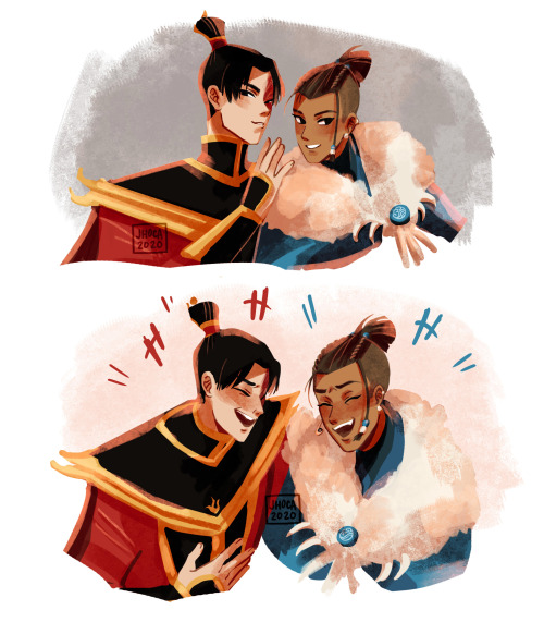 jhoca: I want to remind everyone that at some point bffs zuko and sokka were both ruling countries i