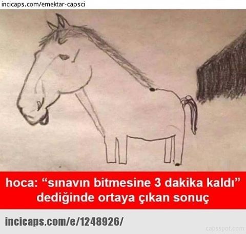 hoca"sınavın bitmesine 3...