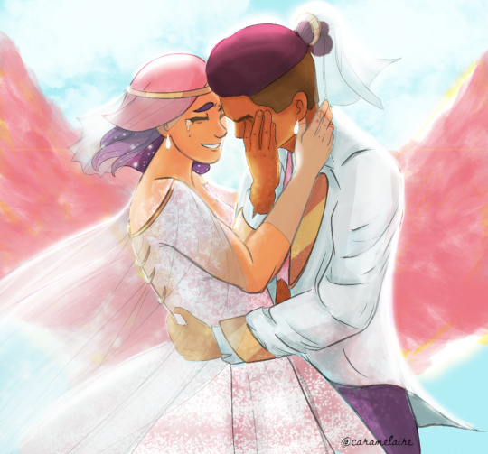 It’s a perfect day in Bright Moon for a royal wedding 💖 for Glimbow Week - Wedding @glimbow-week-2020