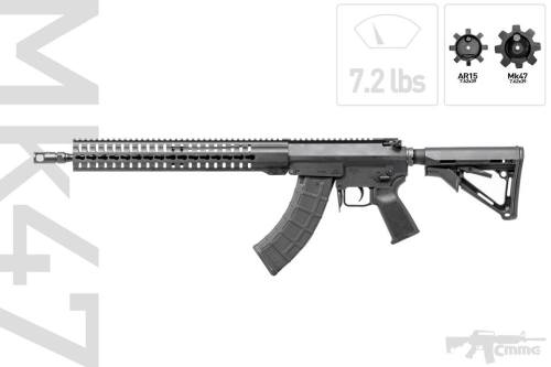 CMMG Mk47 &ldquo;Mutant&rdquo; (AK-AR hybrid)