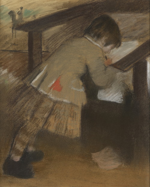 Jacques de Nittis, enfant = Jacques de Nittisas a ChildEdgar Degas (French; 1834–1917)ca. 1878–80Pas