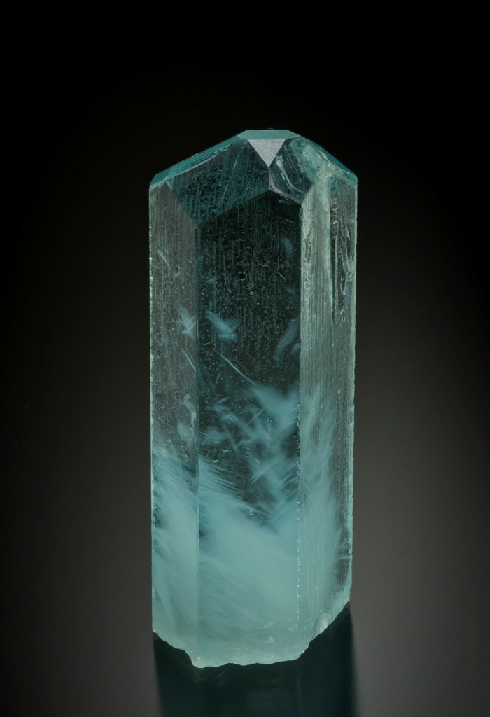 themineralogist:  Birthstones - March - Aquamarine Aquamarine is the blue variety