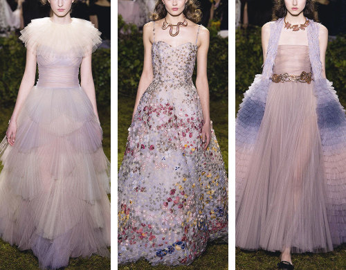 evermore-fashion:Christian Dior Spring/Summer 2017 Haute Couture CollectionSecond row, right, we WANTS it, Precious!