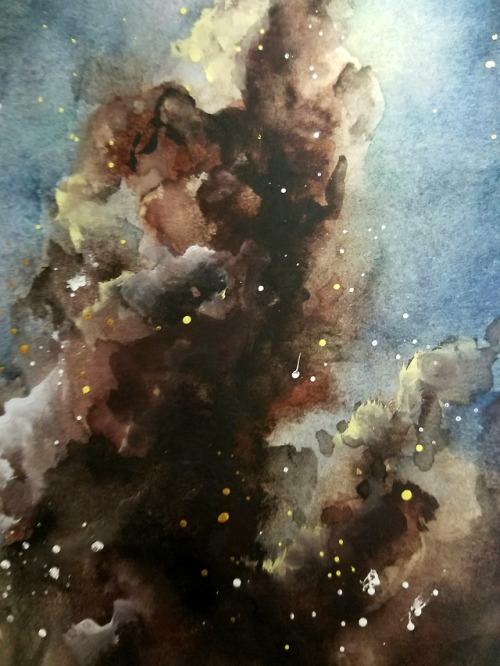 polaryti: a new piece with details! loosely based on the pillars of creation