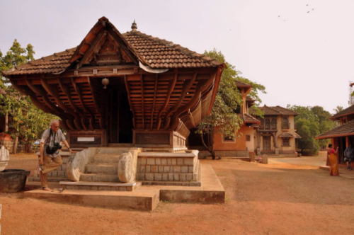 Harihara temple, from kerala, now at Heritage Village at Manipal, Karnataka