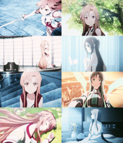  6/? favourite anime characters: asuna (sword art online) 