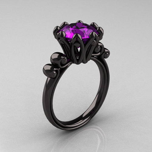rogueofstars:  Black Gold Rings 