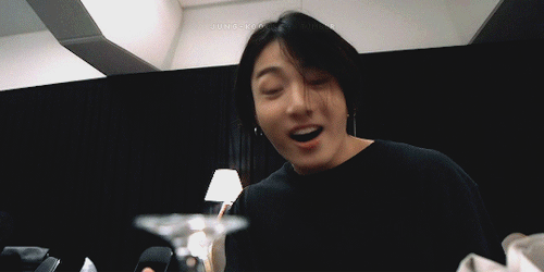 Long Haired Jungkook Eating A Banana And Cereal