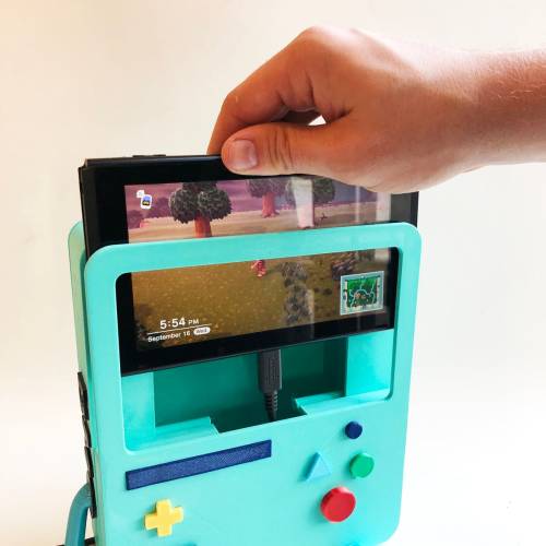 retrogamingblog2: BMO Nintendo Switch Dock made by madeinurbana