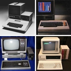monochrome-monitor:1980s-era computers: Apple