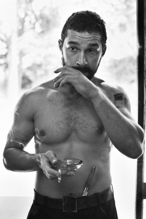 beardsupply:Shia LaBeouf photographed by Craig McDean for Interview Magazine.