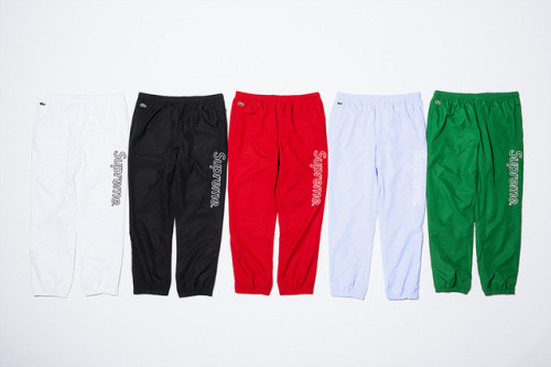 Supreme®/LACOSTE. 03/16/2017  Instagram      Twitter 