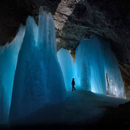 Ice caves, Austria