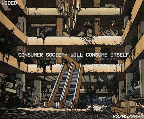 softwaring: vaporwavecorp:2020 CONSUMER SOCIETY (been keeping this pic for a long time. Couldn&rsquo