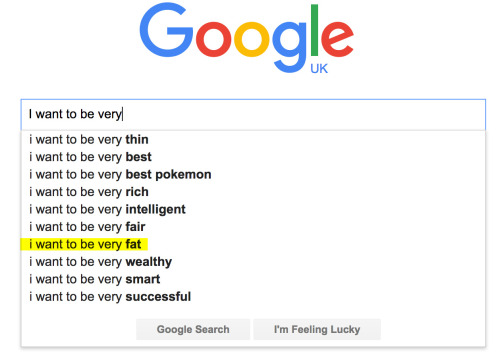 evilfeeder:Google predictive search suggests there are a lot of us about.