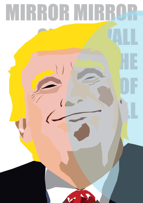 Anti-Trump Posters for Mut Zur Wut1. How Trump Says Hello: Adiós (Bye in Spanish), 欢迎 (Welcom