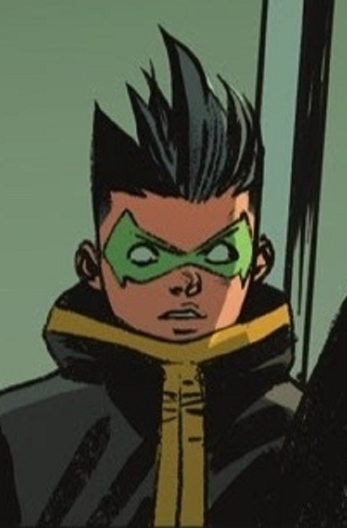 Robin Watching: 2388/∞ Damian Wayne as RobinImage Source Robins #3 by Baldemar Rivas