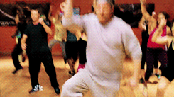 onechicagosource:   House 51 dancing Zumba by Joe Cruz! 
