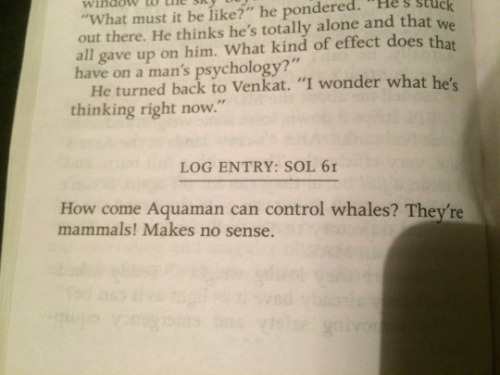 mark-watney-spacepirate:thec8h10n4o2:estocadaa:The Martian is a literary masterpiece.Yepthe most rel