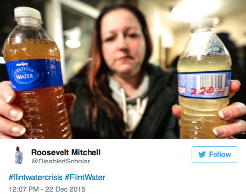 therobotmonster: therevtimes: micdotcom: micdotcom: This is the water Flint residents were told was 