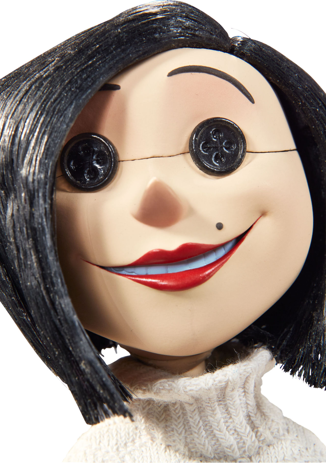 motherlybuttons:  Coraline High-Res details shots » the Other Mother (first outfit)The