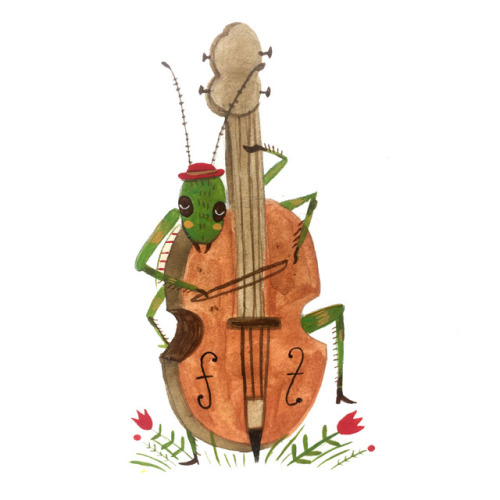 Buggin over the cello 