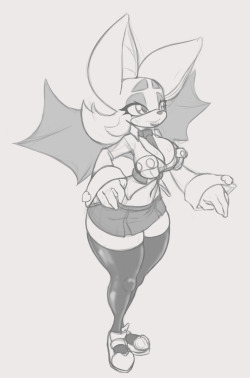 xopachi:  Rouge in Filia’s duds done a