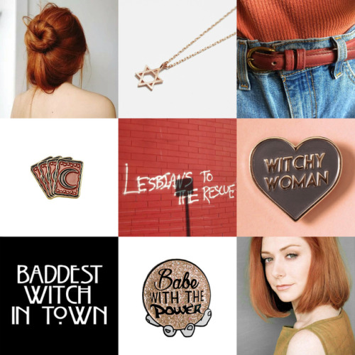 saintvader:pride month moodboards↪ canon lgbt characters [willow rosenberg]