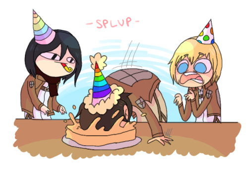 buttsarefunny: HAPPY BIRTHDAY, EREN.