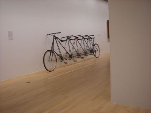 taousyesyesnono:  New bike, I wish. In Tate, Liverpool. 