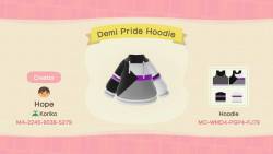 livelifeanimated:I made Animal Crossing PRIDE hoodies!
