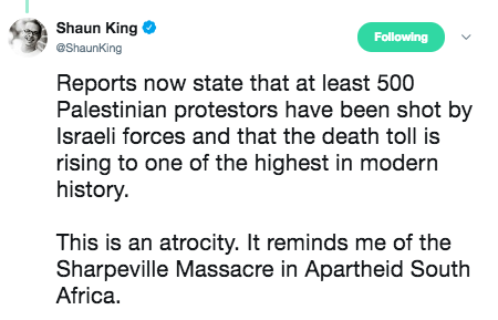 revolutionarykoolaid:Are Y’all Paying Attention?! (5.14.18): The 70 years of colonization