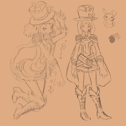 mendics:  Kinda oldish ragnarok online sketches