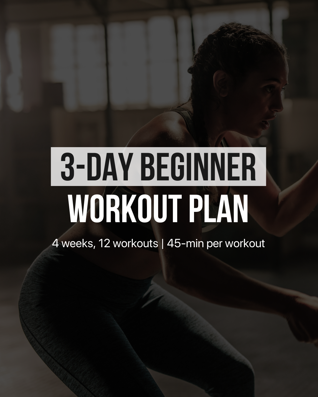 3-Day Beginner Workout Plan